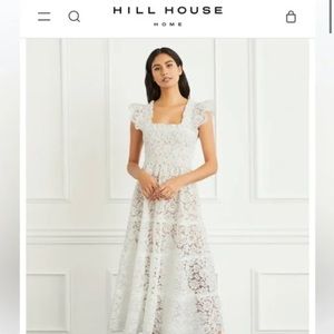 Hill House Collectors Edition White Lace Nap Dress XL